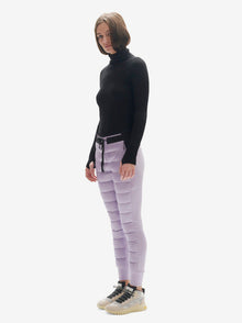 Woman HYBRID DOWN JOGGER - Lavender - side