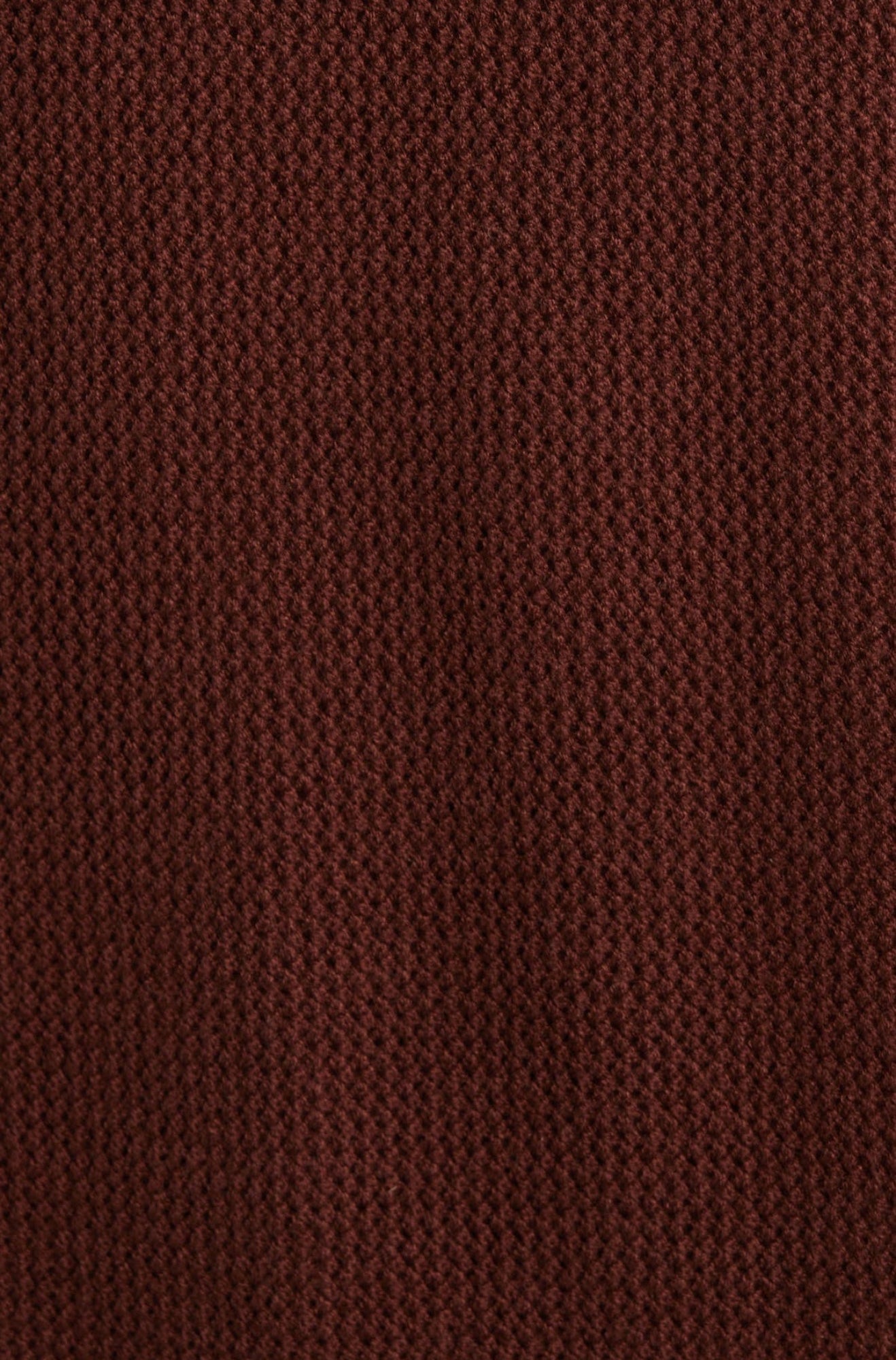 Espresso Crochet Polo | Brown