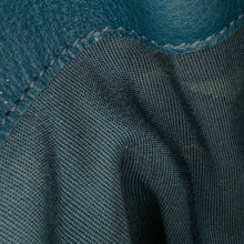 Chanel | Pre-Owned CC Chevron Calfskin Statement Shopping Tote | Blue/Dark BlueBlue/Dark Blue