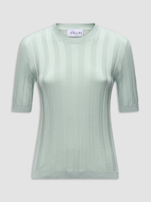 Deeda Crewneck Sweater | Pale Turquoise