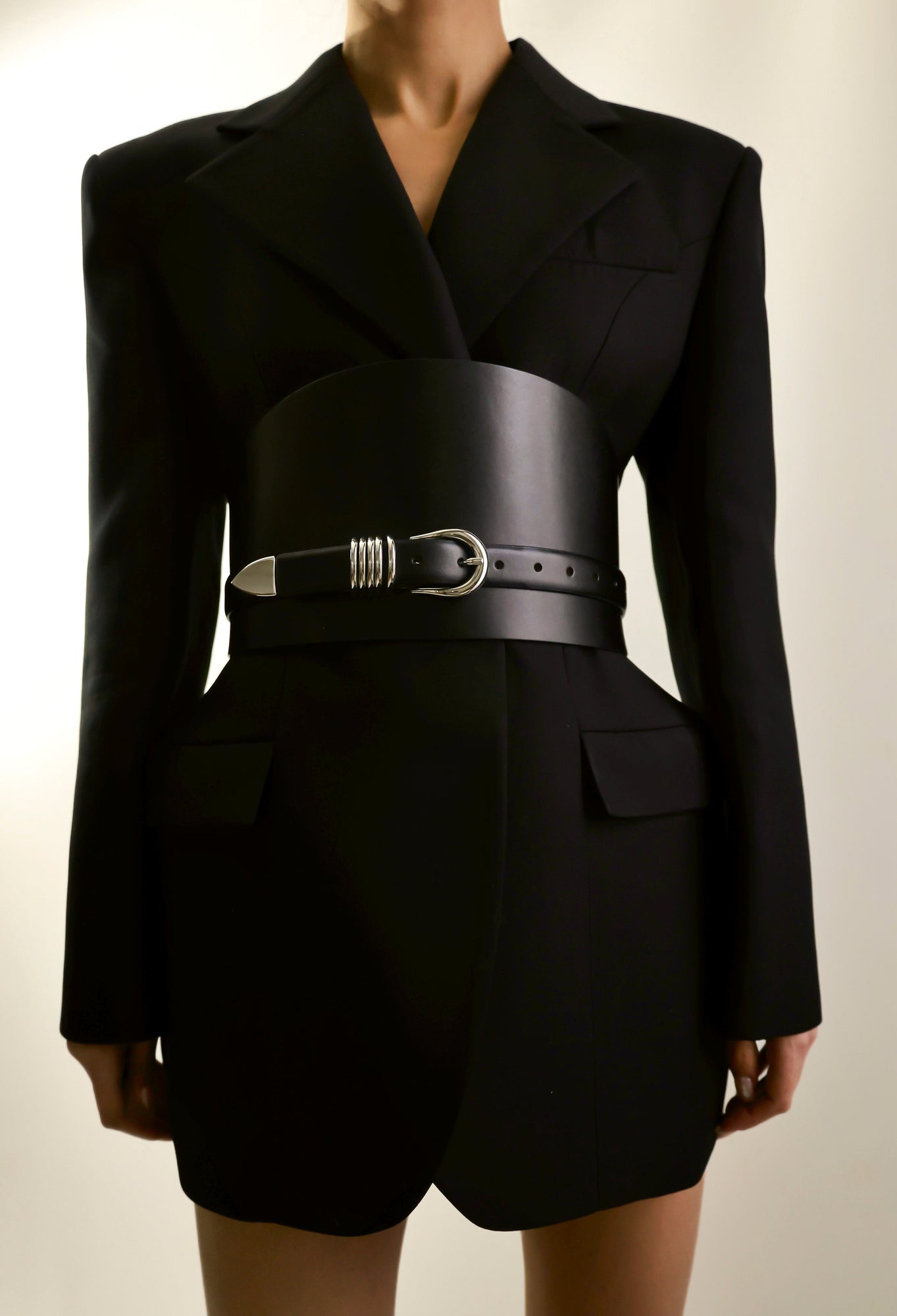 Bodice Belt Short Belt | Black