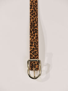 Mija Animal Belt | Cheetah & 24K Gold