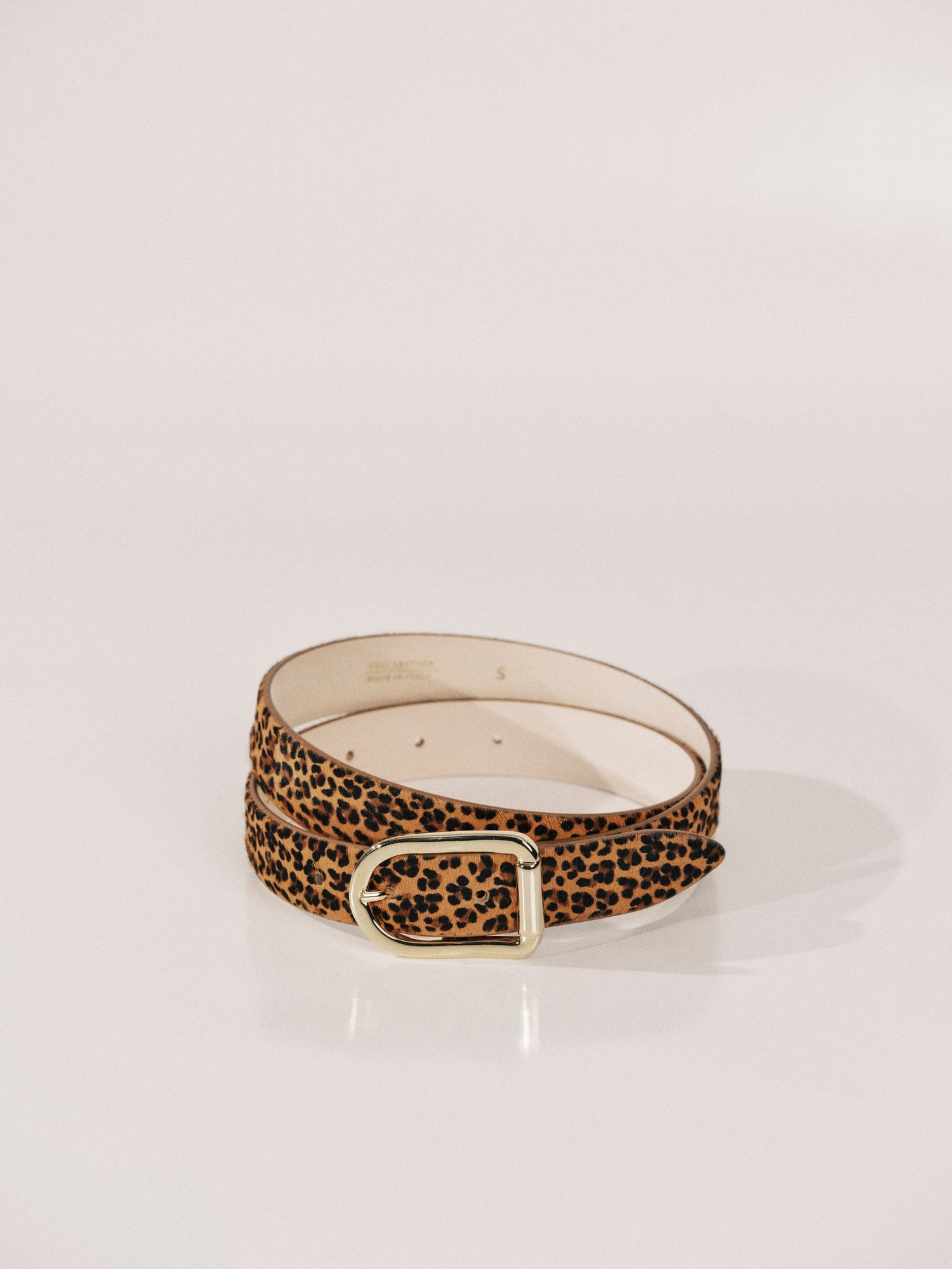 Mija Animal Belt | Cheetah & 24K Gold