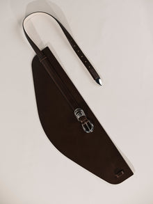 Bodice Belt Deep Brown Silver | Deep Brown & Silver