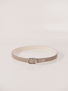 Mija Suede Belt | Lavendar & Silver