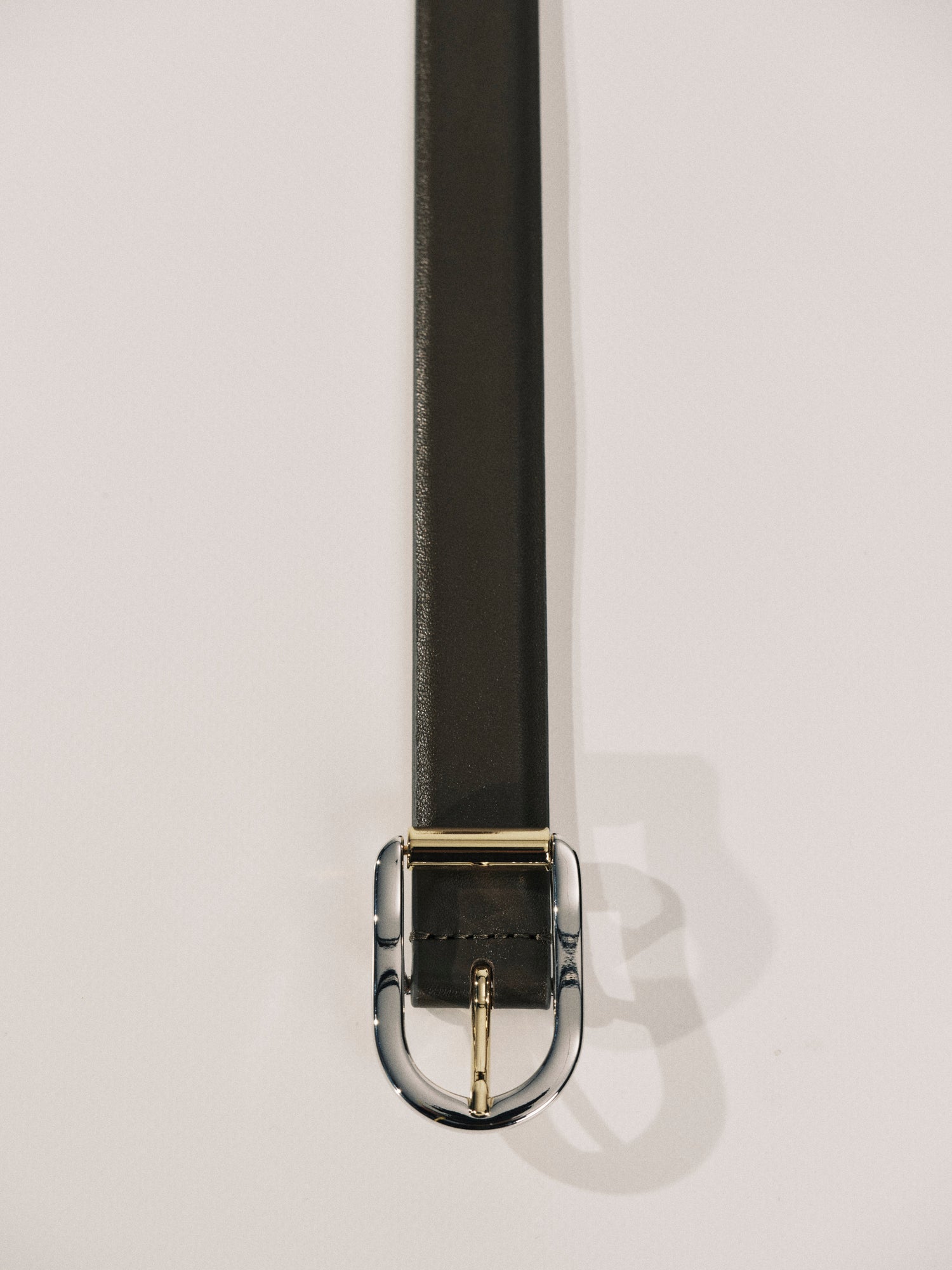 Mija Belt | Truffle & Silver & 24K Gold