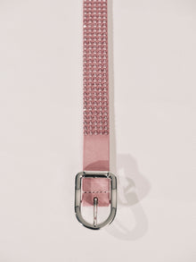 Mija Belt | Pink Hot Fix & Silver
