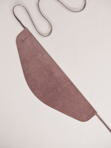 Undone Corset Suede Belt | Rosewood