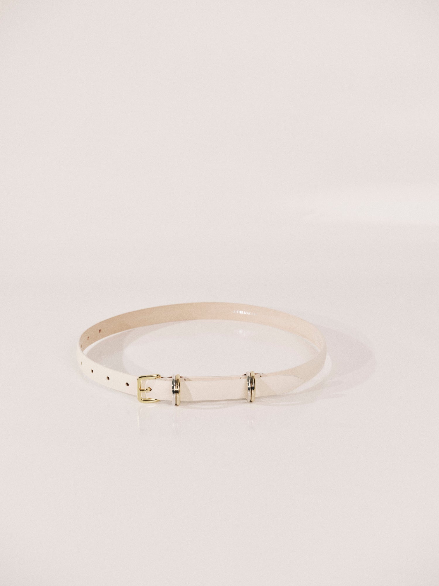 Constance Belt | Ivory & Silver & 24K Gold