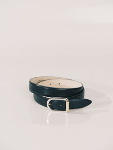 Mija Belt | Emerald & Silver & 24K Gold