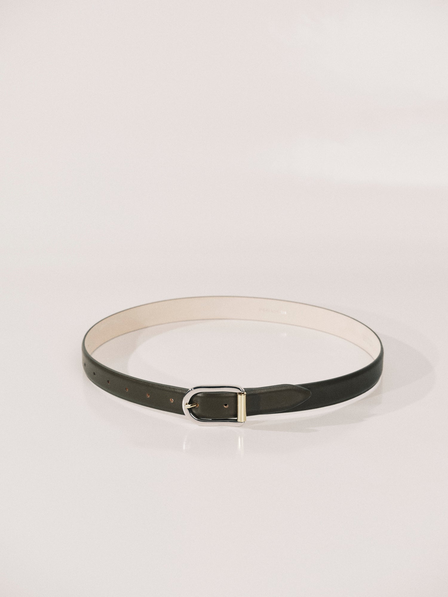 Mija Belt | Olive & Silver & 24K Gold
