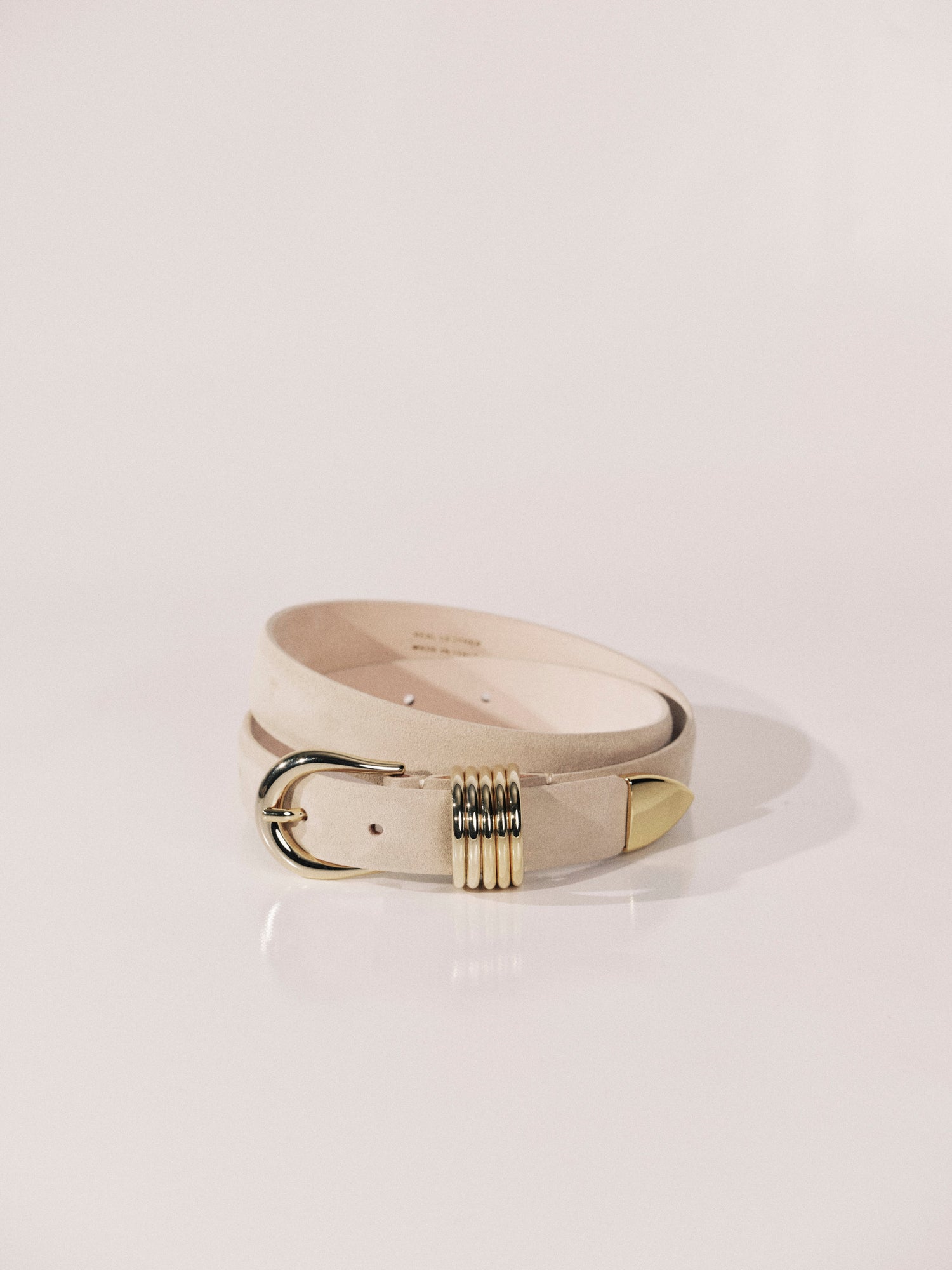 Hollyhock Chiffon Suede Gold | Chiffon Suede & 24K Gold