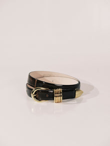 Hollyhock Belt | Tortoise & 24K Gold
