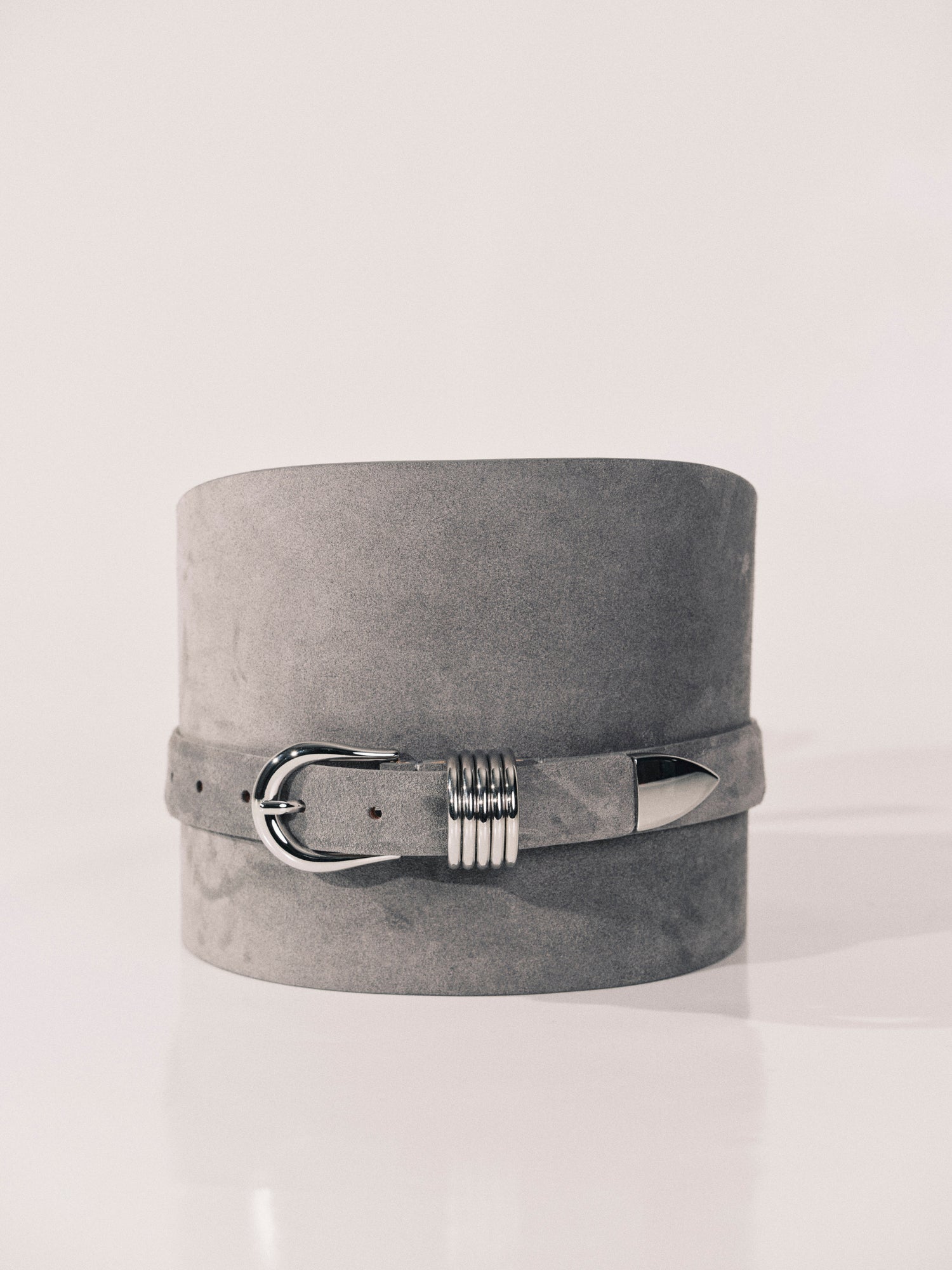 Bodice Corset Short Suede Belt | Fog & Silver