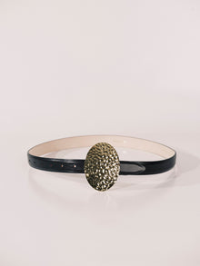 Hammered Flint Black Gold | Black & 24K Gold
