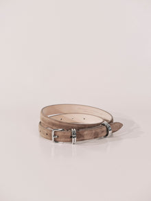 Constance Suede Buff Suede Silver | Buff Suede & Silver