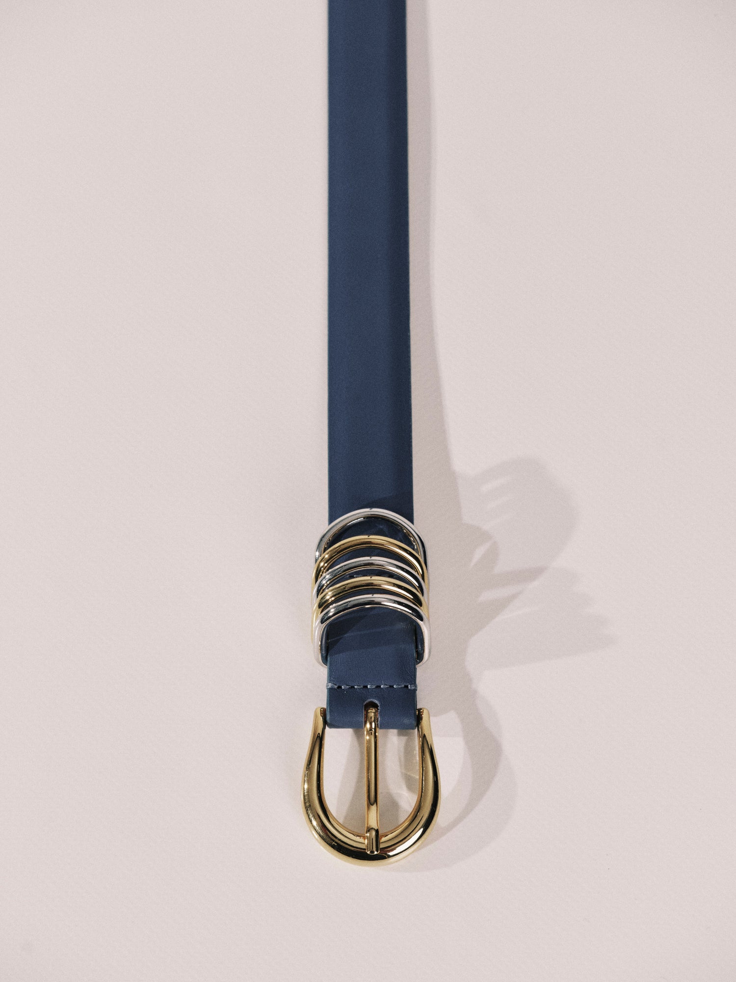 Hollyhock Ming Blue Mixed Metal | Ming Blue & Silver & 24K Gold
