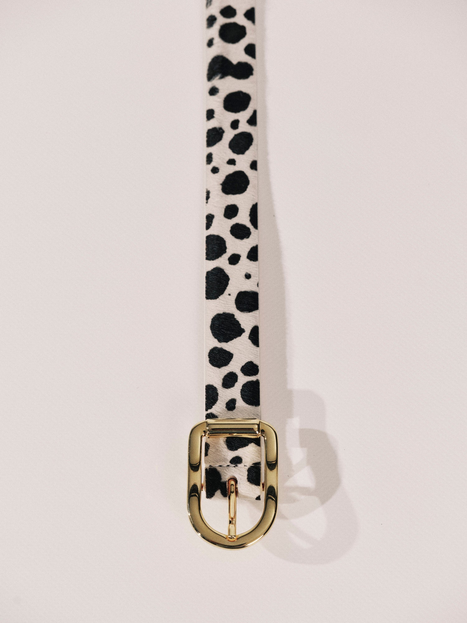 Mija Black & White Dalmatian Gold | Black & White Dalmatian & 24K Gold