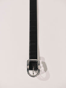 Mija Black Eel Silver | Black Eel & Silver