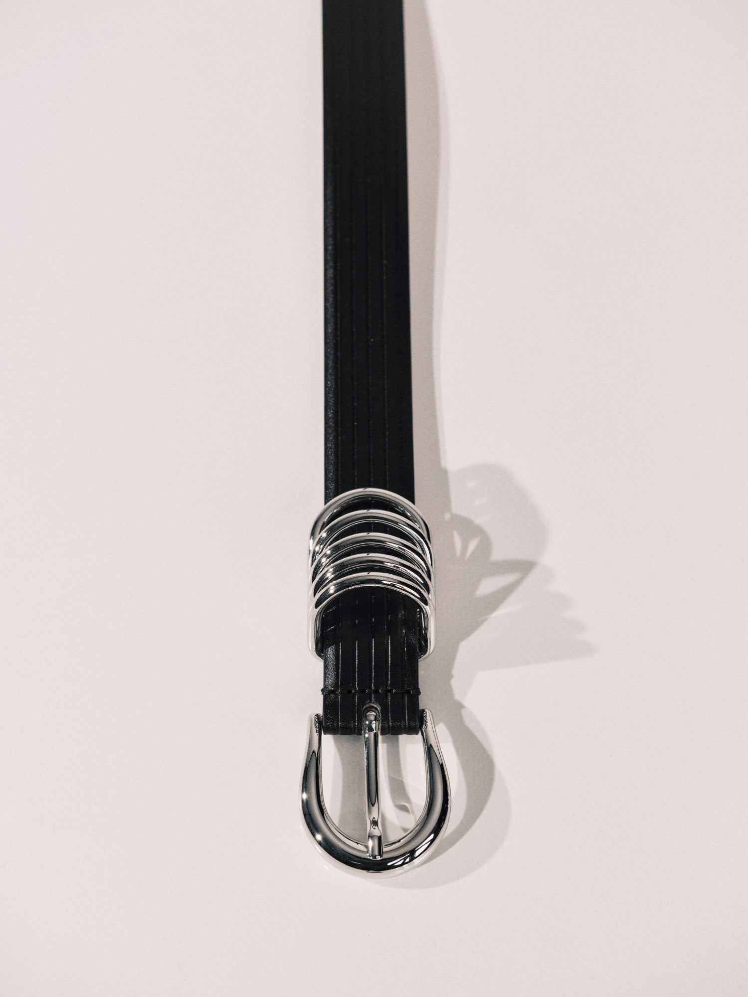 Hollyhock Corduroy Leather Black Silver | Black Corduroy Leather & Silver