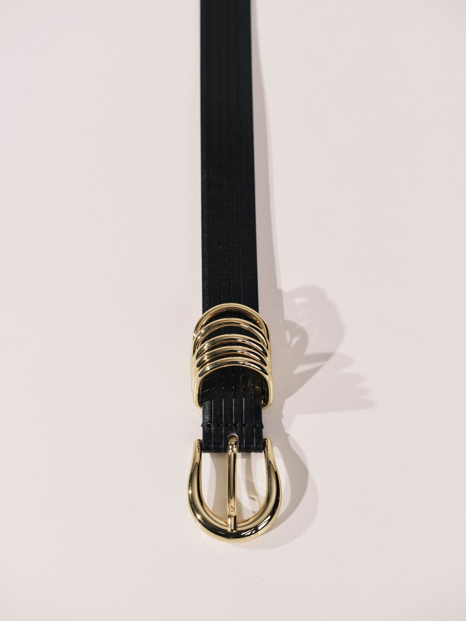 Hollyhock Corduroy Leather Black Gold | Black Corduroy Leather & 24K Gold