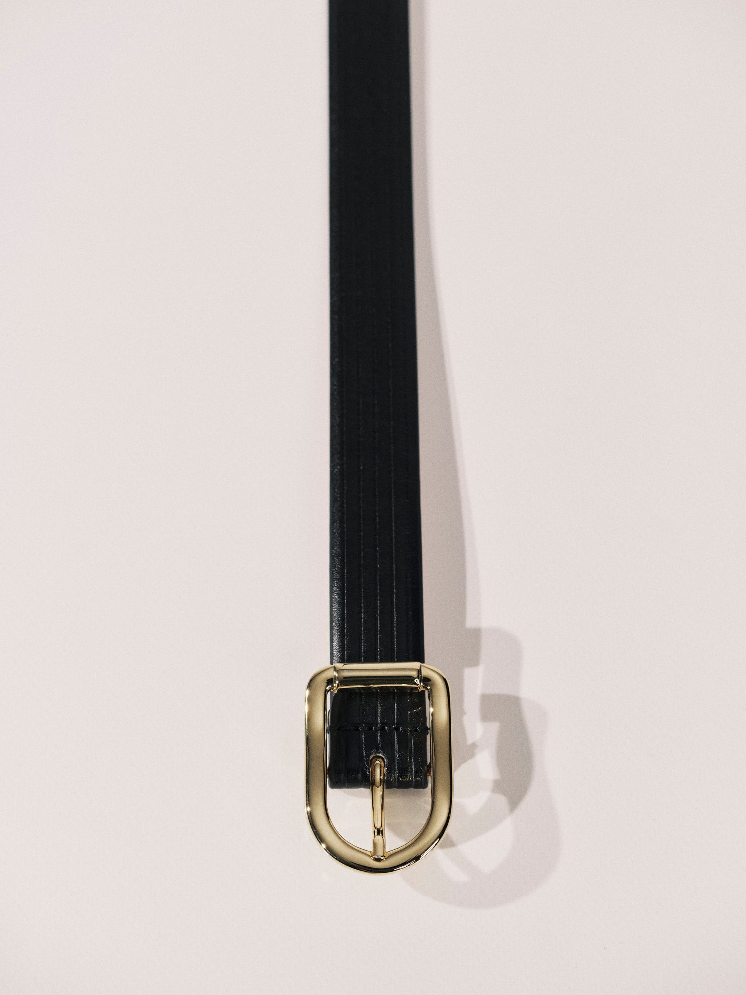 Mija Leather Corduroy Black Gold | Black Leather Corduroy & 24K Gold