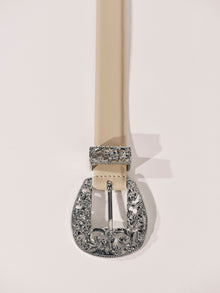 Versaille Belt | Chiffon & Silver