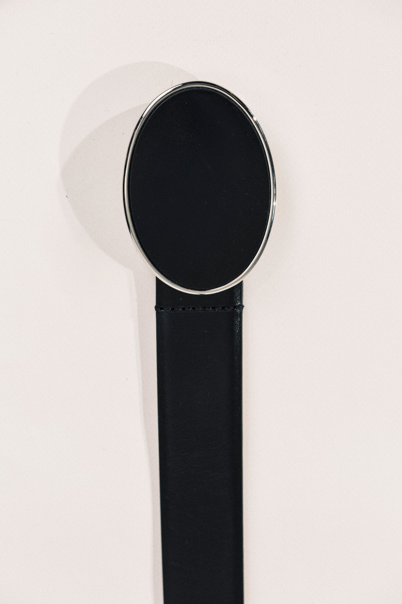 Flint Belt | Black & Silver