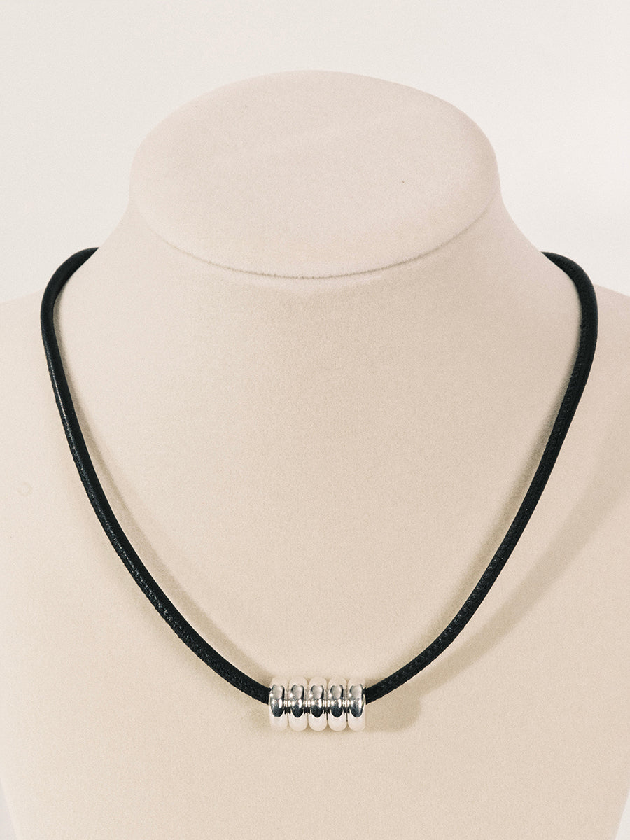 Hollyhock Necklace | Sterling Silver