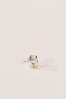 Hollyhock Earrings Small | Sterling Silver