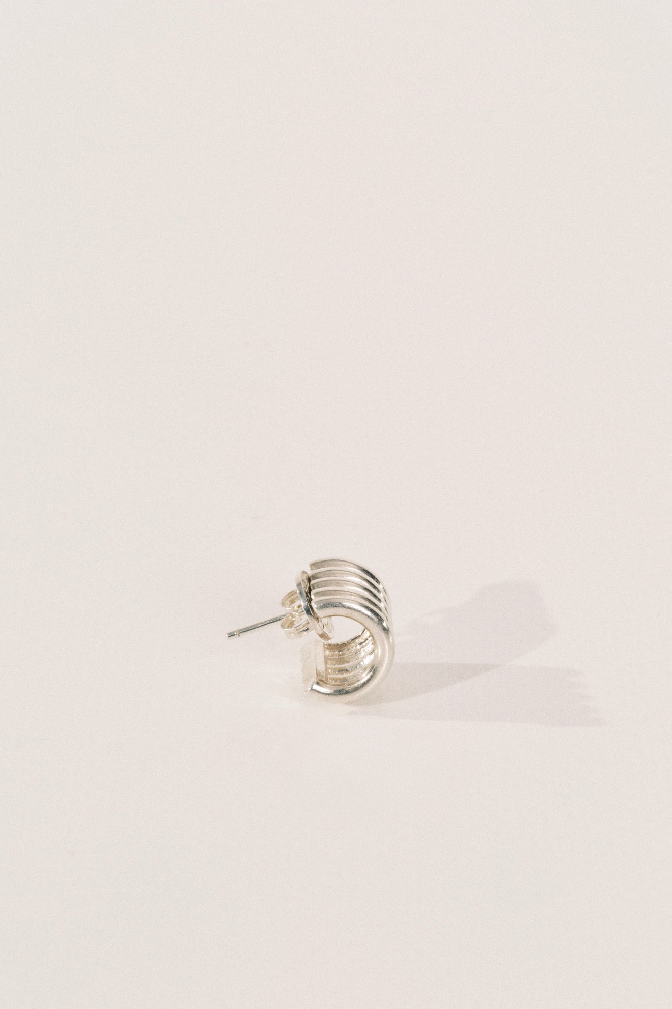 Hollyhock Earrings Small | Sterling Silver