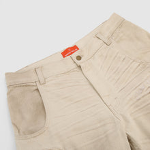 Mens | Denim Cargo Shorts | Vintage Natural