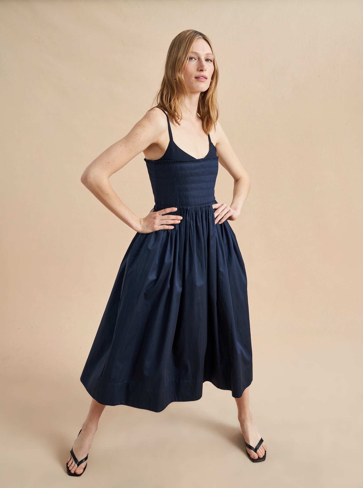 Devon Dress | Midnight