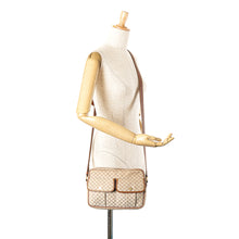 Celine | Pre-Owned Macadam Canvas Crossbody | Brown/Beige