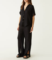 Jovi Gauze Pant | Black