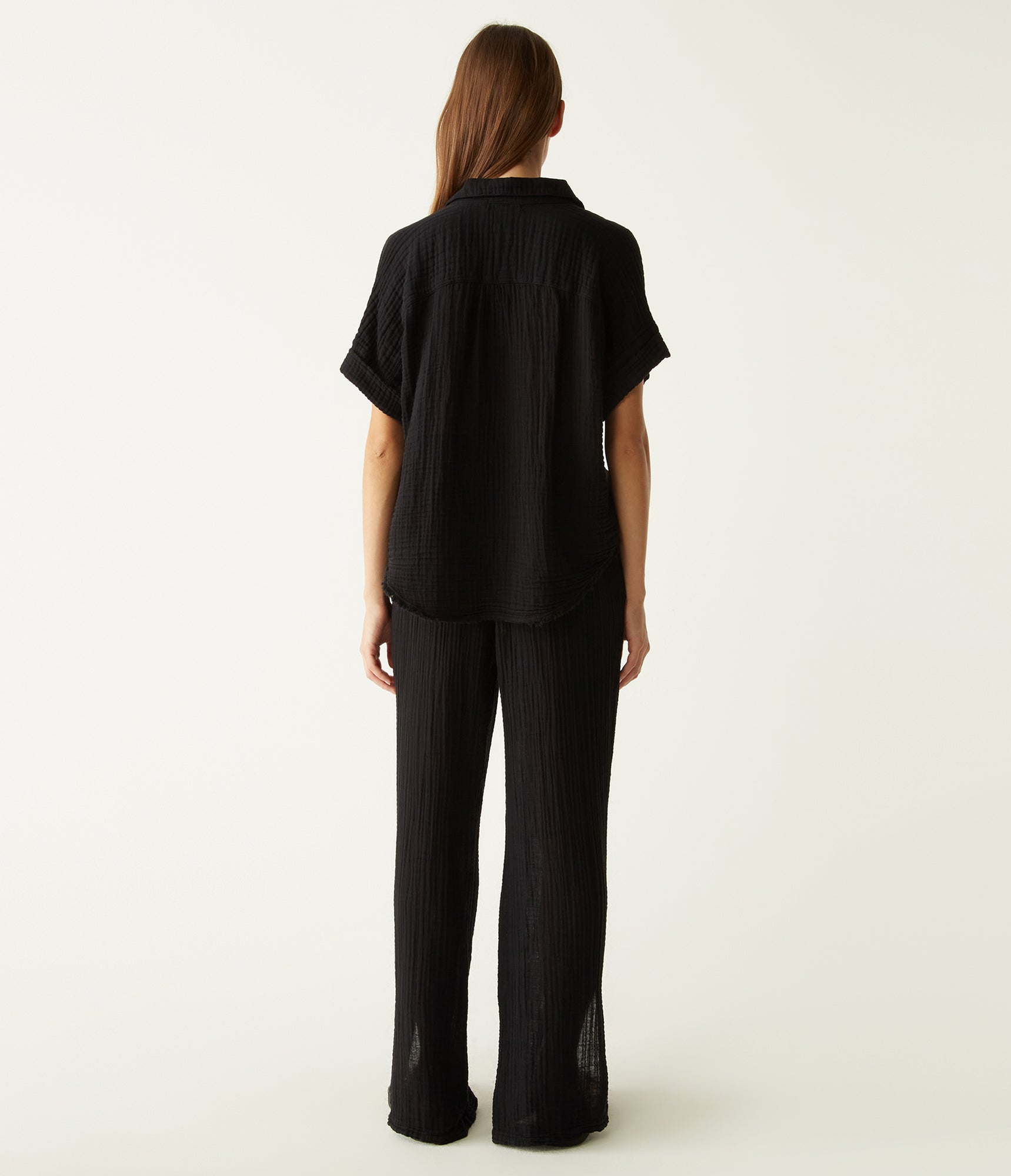 Jovi Gauze Pant | Black