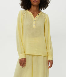 Kacey Peasant Top | Lemonade