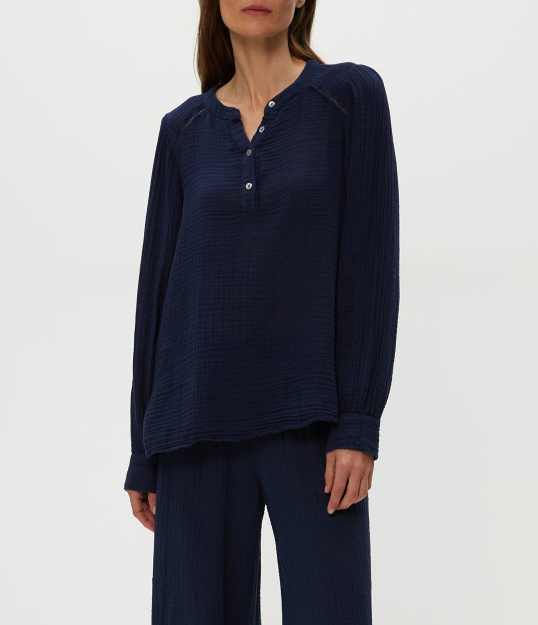 Kacey Peasant Top | Nocturnal