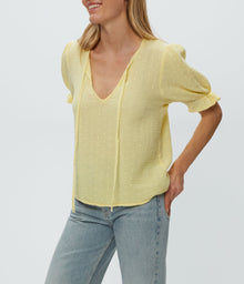 Genevieve Puff Sleeve Top | Lemonade