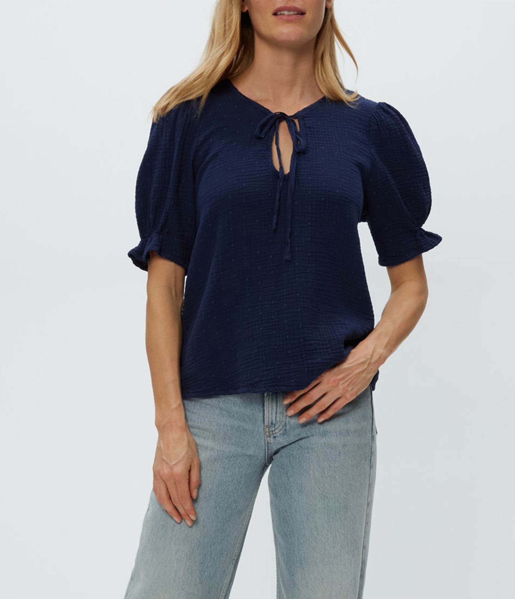 Genevieve Puff Sleeve Top | Nocturnal