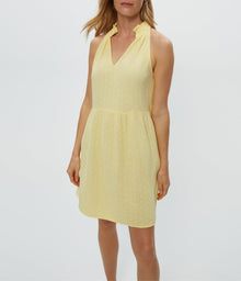 Alessa Dot Gauze Dress | Lemonade