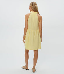 Alessa Dot Gauze Dress | Lemonade