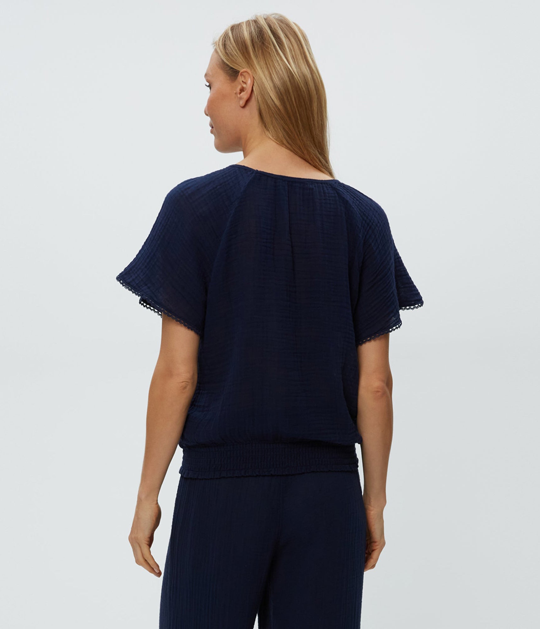 Freema Smocked Top | Nocturnal