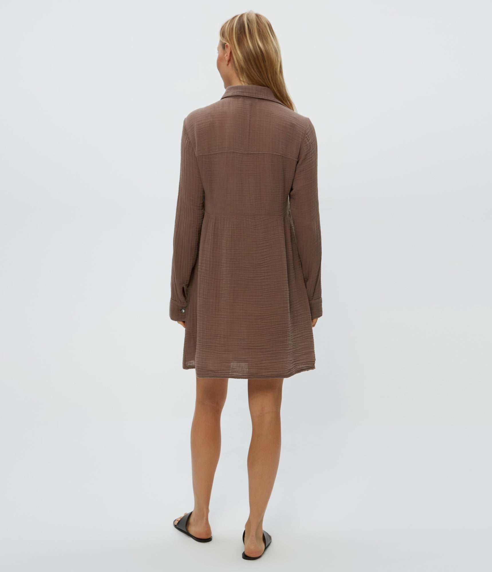 Kimberly Shirt Waist Dress | Cobblestone