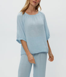 Jane Puff Sleeve Top | Fountain