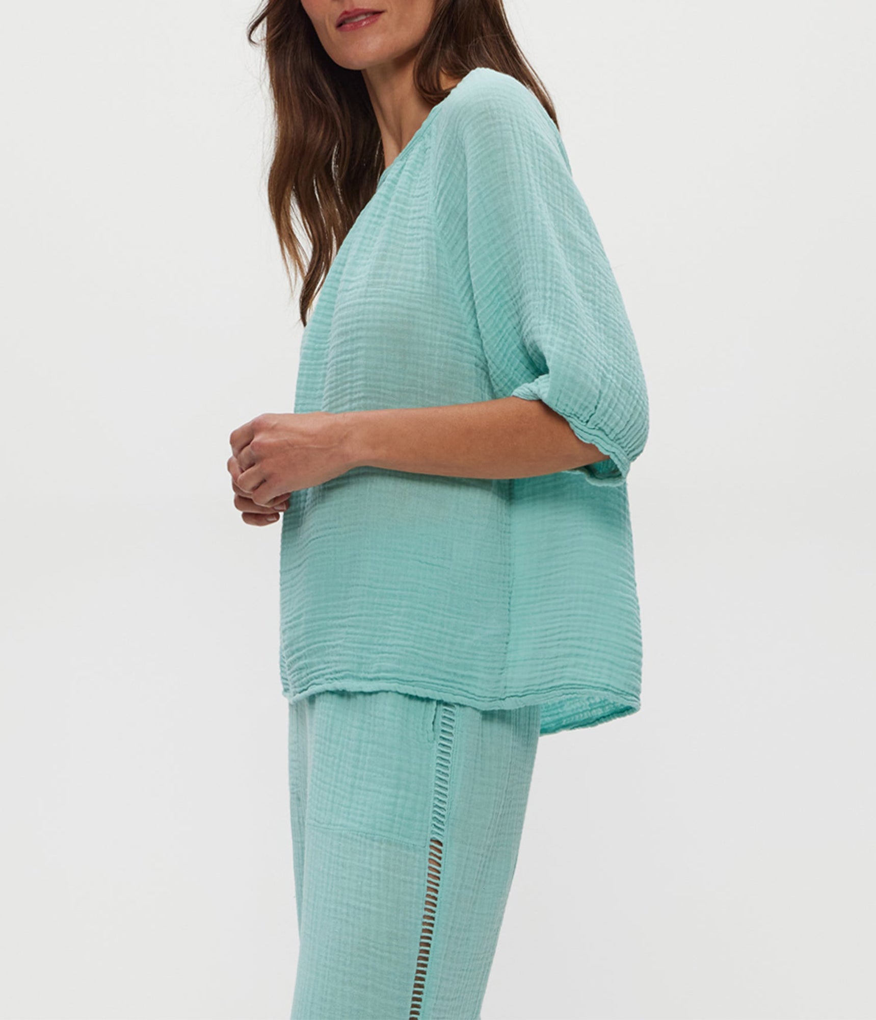 Jane Puff Sleeve Top | Serene