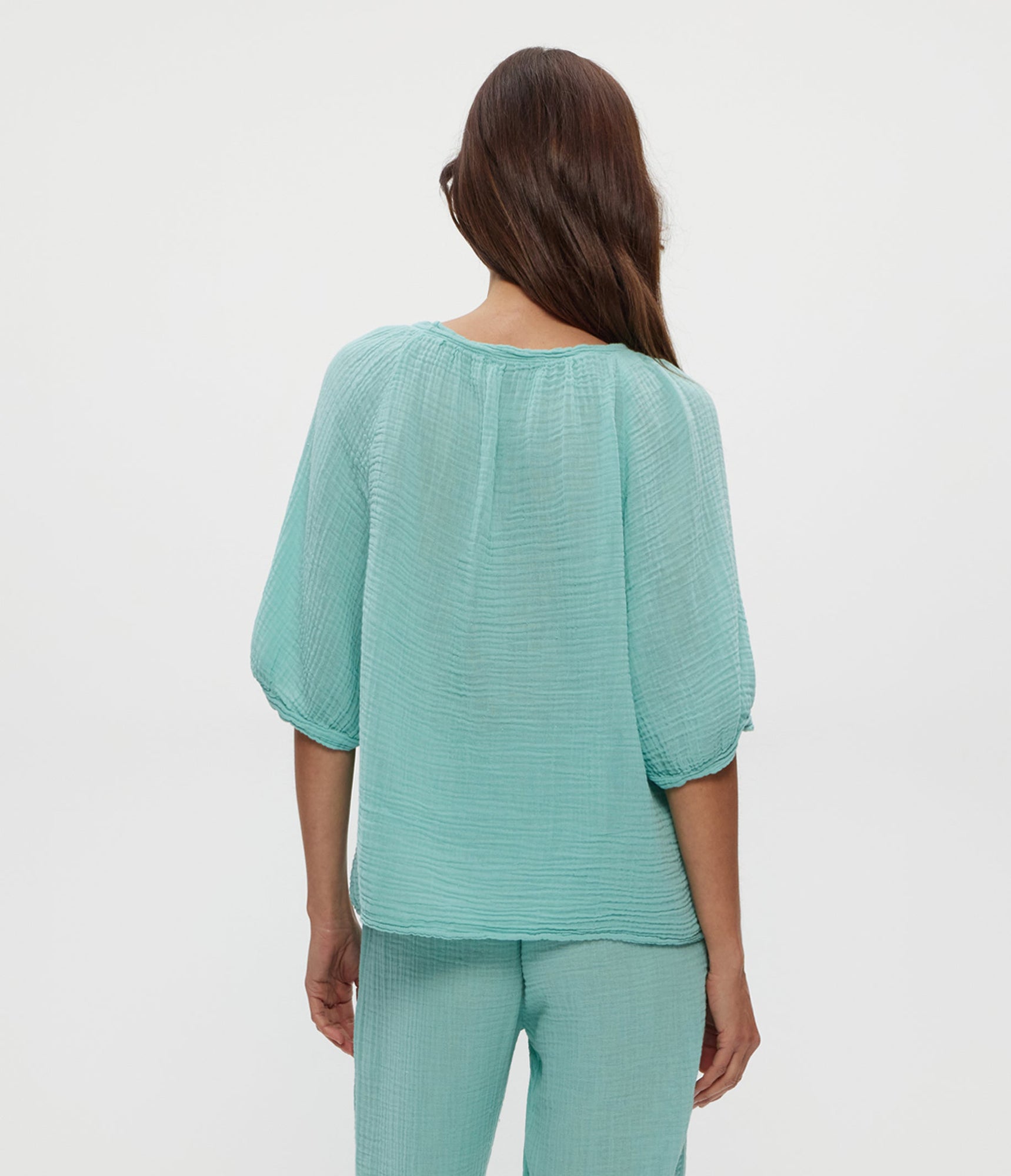 Jane Puff Sleeve Top | Serene