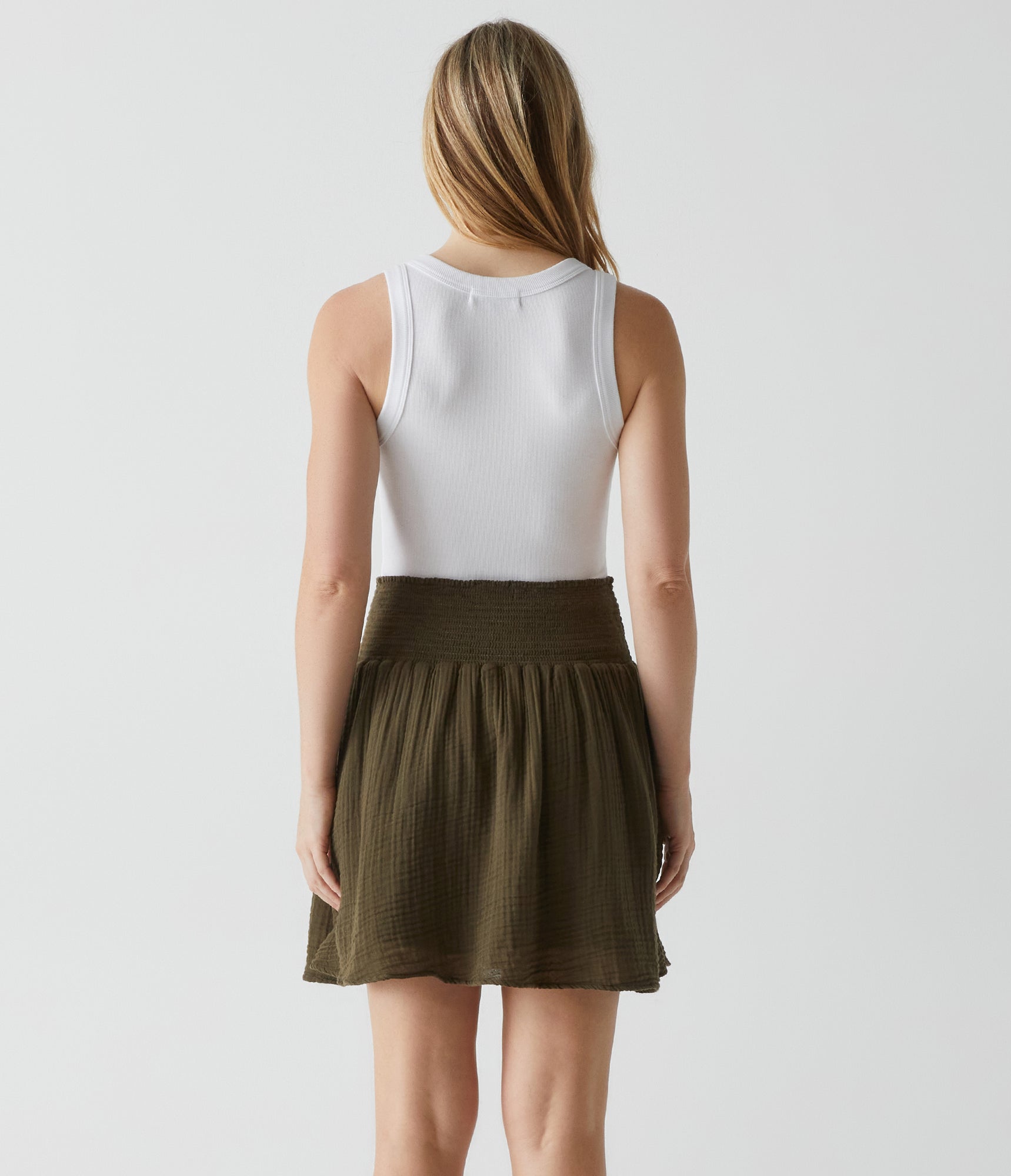 Havana Smocked Mini Skirt | Dolma