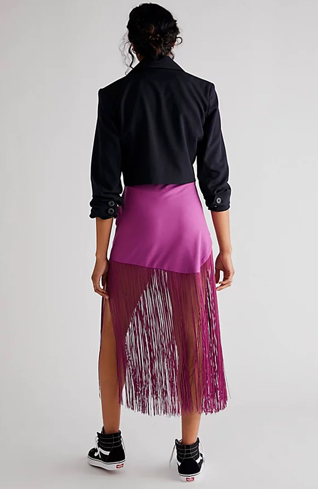 Dinamara Fringe Skirt - Ronny Kobo