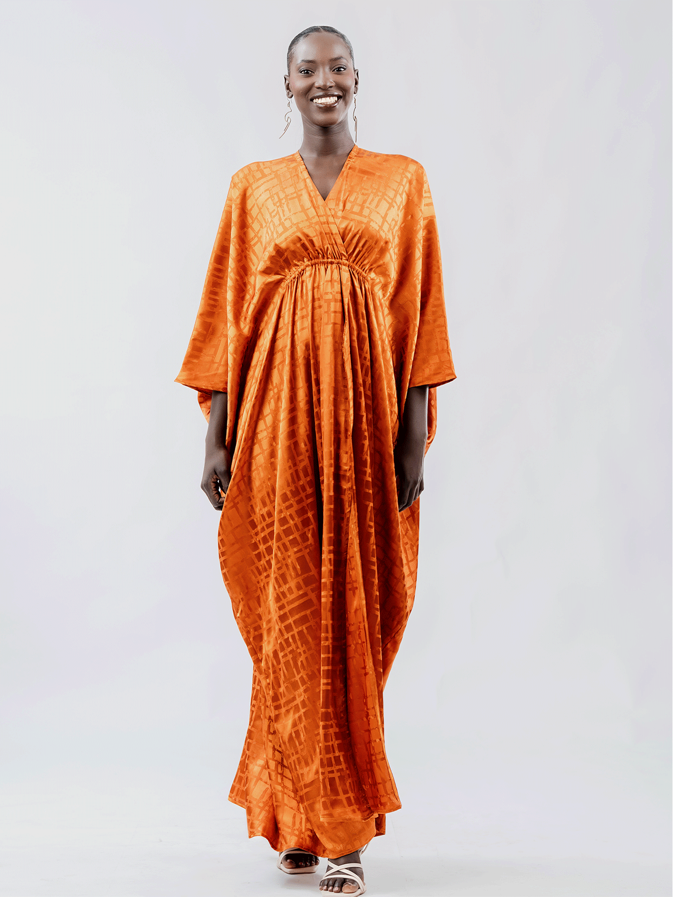 Naim Dress | Dhaw Rust